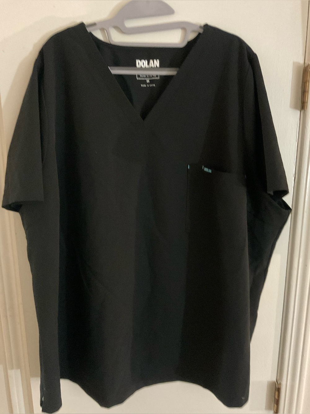DOLAN  Black scrub top 3x